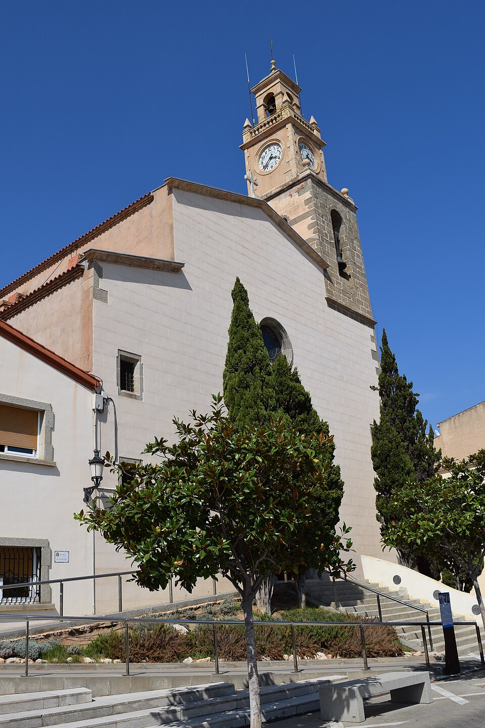 Façana d'un edifici històric del Masnou